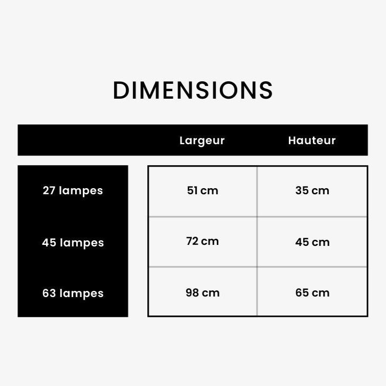 Suspension design moderne LED arbre couleur cuivré ou noir Home