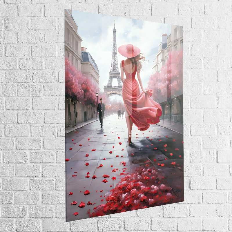 Tableau Moderne Balade Parisienne