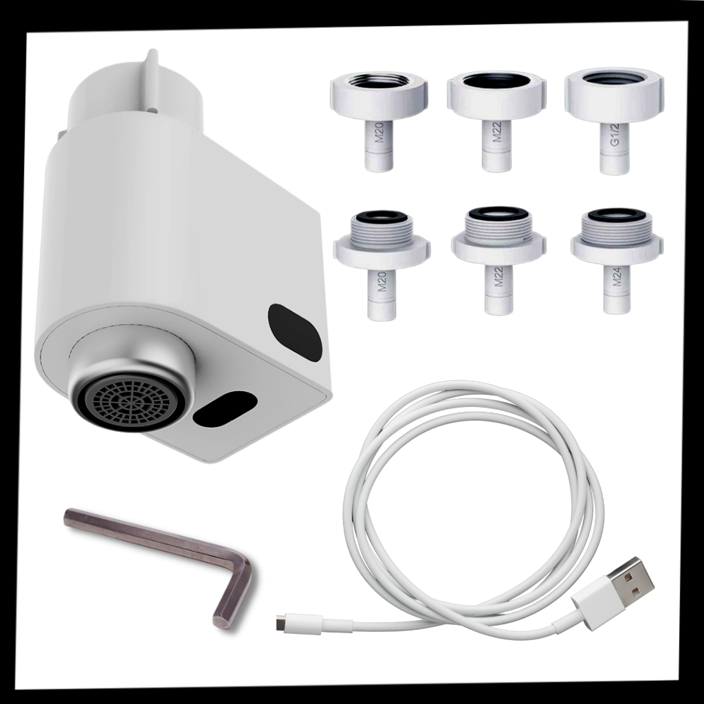 Robinet économiseur d'eau à induction