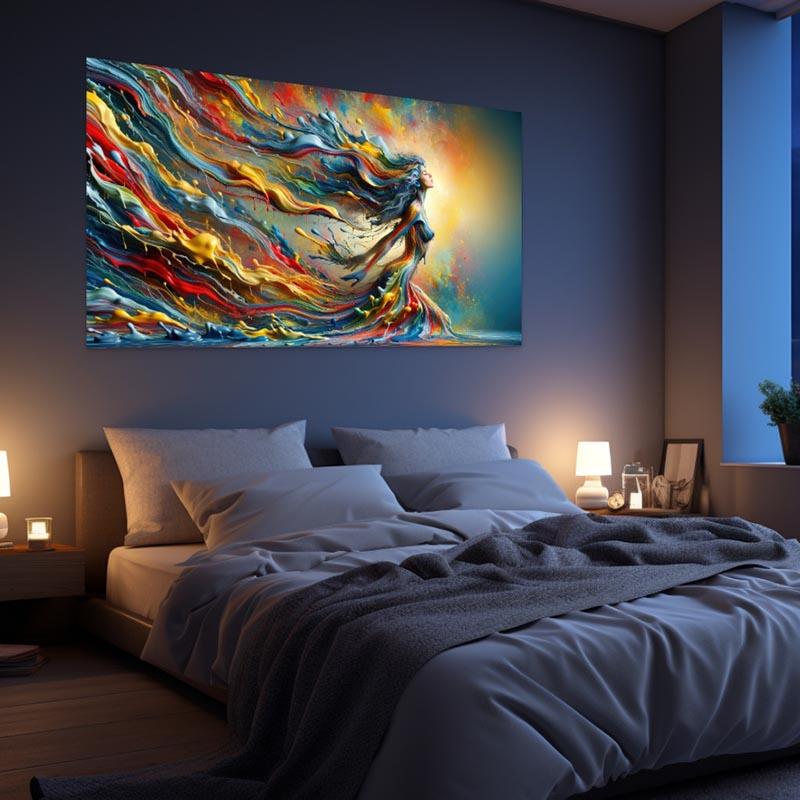 Tableau Moderne La Femme L'éclat