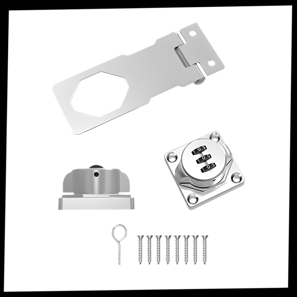 Serrure d'armoire sans clé à installation rapide