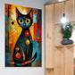Tableau Chat Coloré