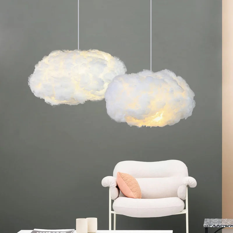 Suspension Lumineuse CloudLume – Un Éclairage Poétique et Apaisant