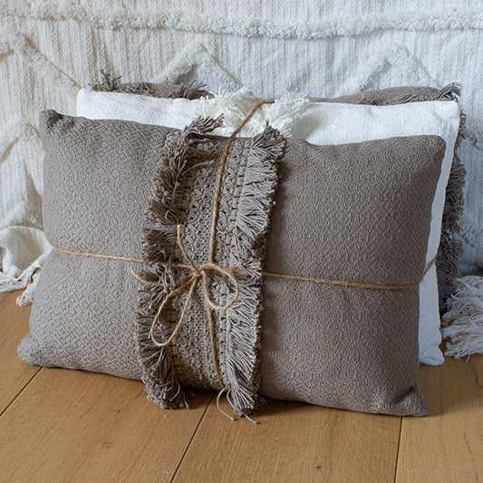 Lot de 3 coussins Floche