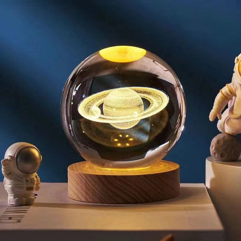 LumiOrb | Lumière en cristal 3D créative