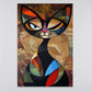 Tableau Chat Le Jolie Minou