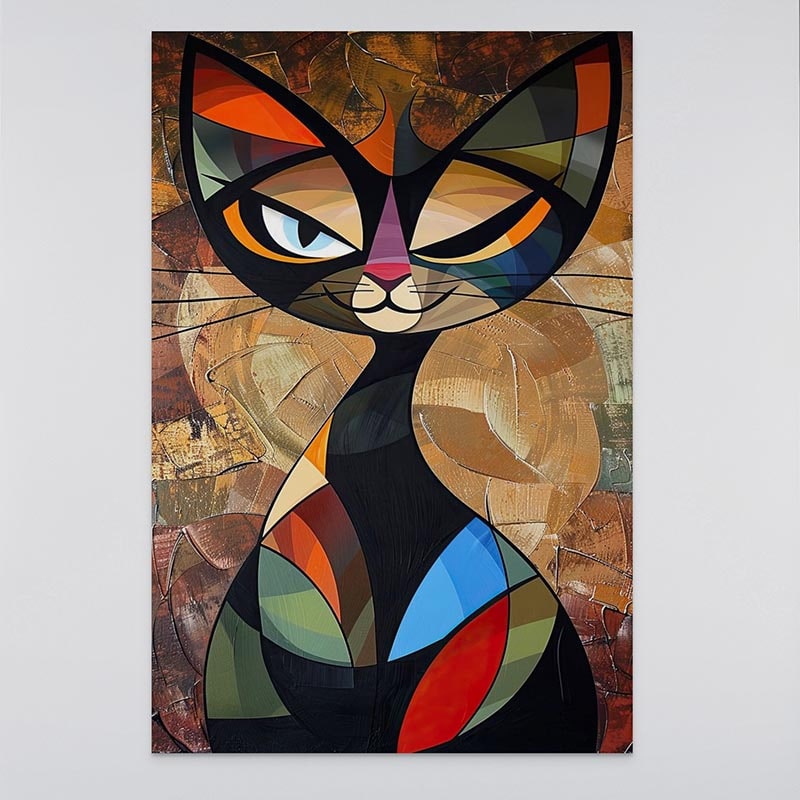 Tableau Chat Le Jolie Minou