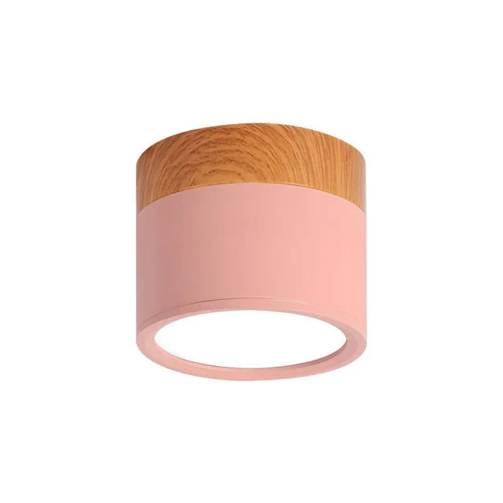 Plafonnier Cylindrique LED Nordic – Éclairage Moderne et Économique pour Couloir