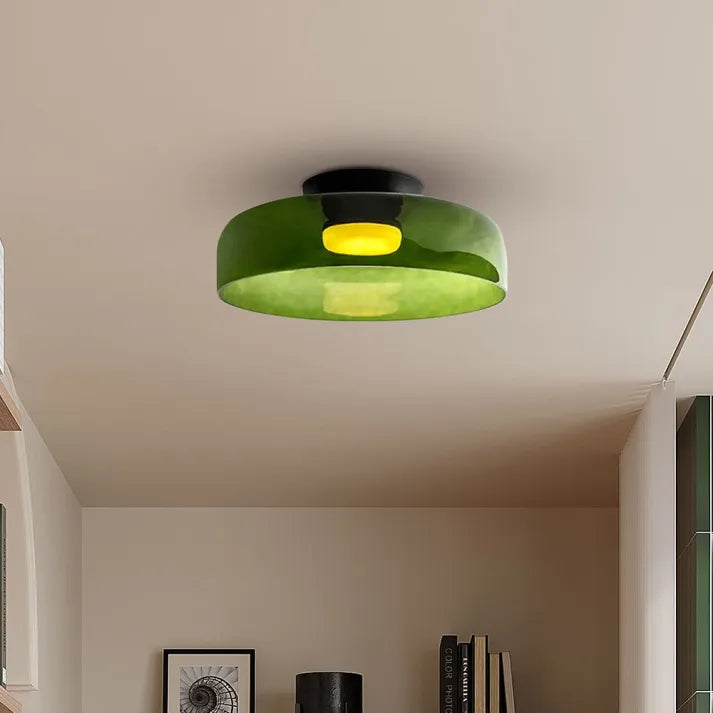 LuxeGlass - Lustre Médiéval de Plafond Luxe