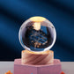 LumiOrb | Lumière en cristal 3D créative