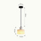 Plafonnier Pendante Scandinave en Marbre Blanc - Design Minimaliste Élégant pour Salon, Chambre et Salle à Manger