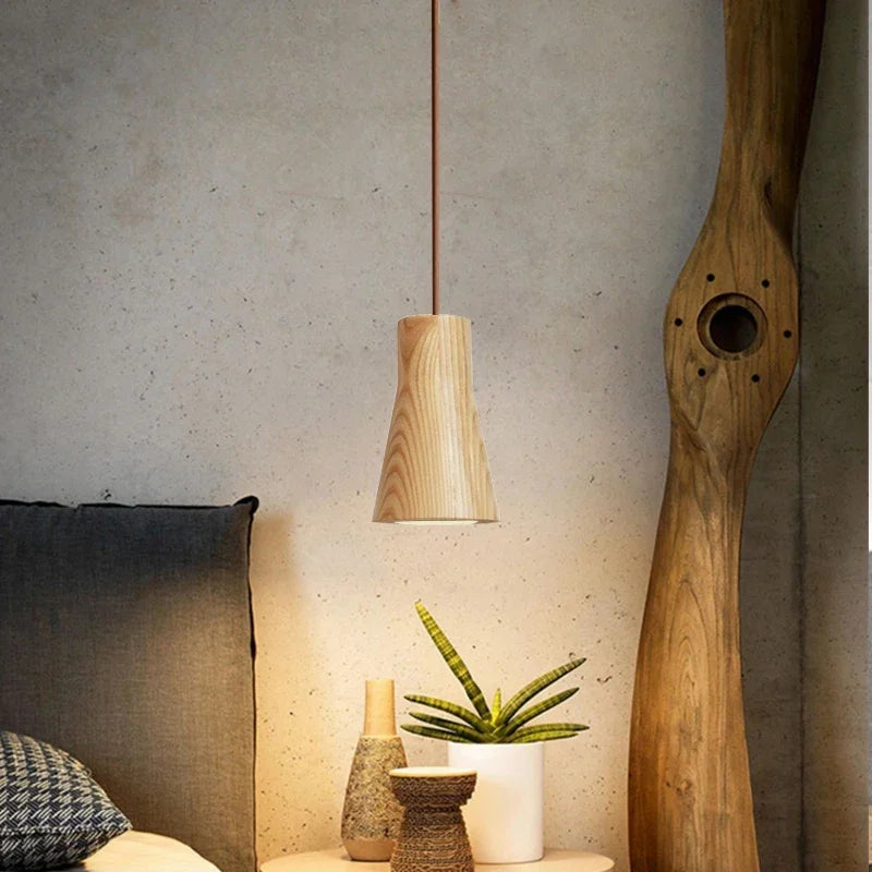 GlowNordic – Suspension en bois luxueuse pour intérieur