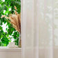 Voilage transparent blanc