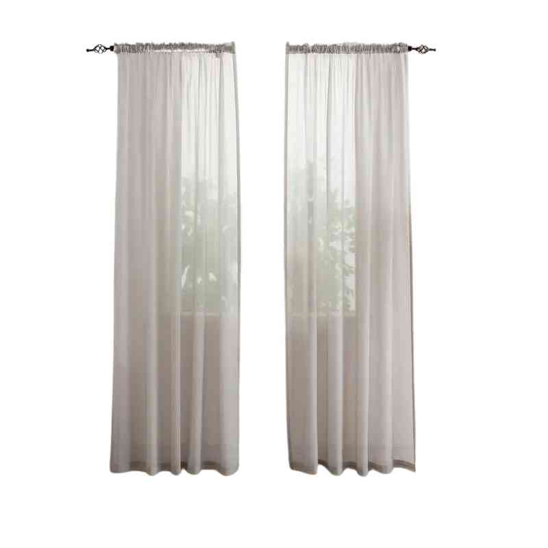 Voilage taupe