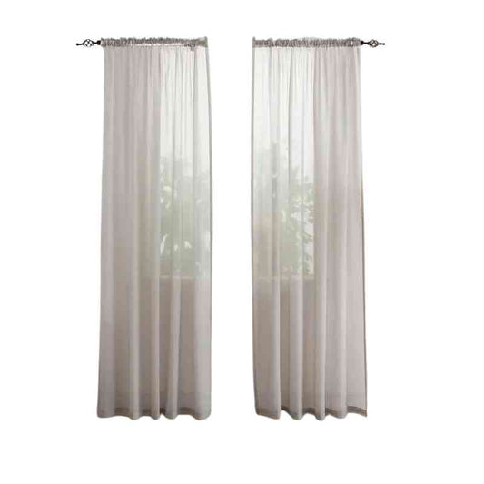 Voilage taupe