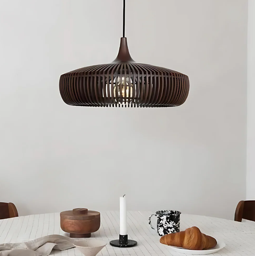 Suspension Design KyotoGlow – Élégance Japandi & Éclairage Apaisant