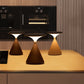 Lampe de table en sablier élégante