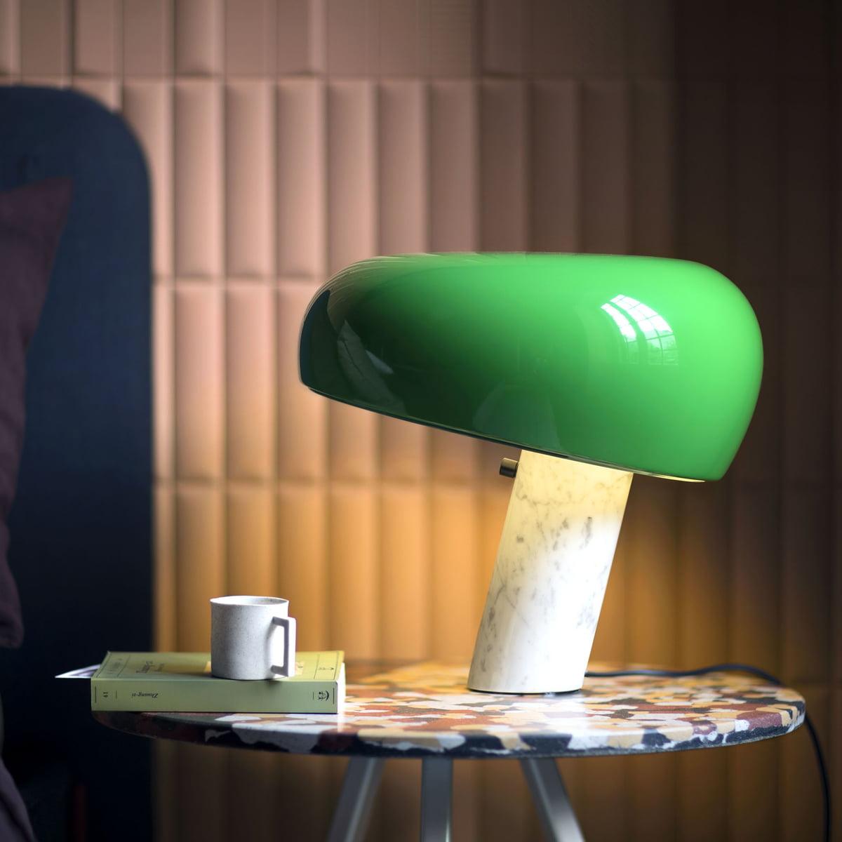 Lampe de Table MarbleGlow – Élégance en Marbre & Éclairage Chaleureux