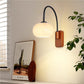 Applique Murale Bauhaus Persimmon – Design Moderne & Éclairage Orientable
