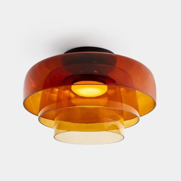 LuxeGlass - Lustre Médiéval de Plafond Luxe