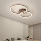 Plafonnier Éléphant en Anneau LED - Luminaire Moderne Design Géométrique avec Éclairage Économe en Énergie