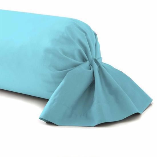 Colis de 6 Taies De Traversin 45 x 185 cm - 100% Coton