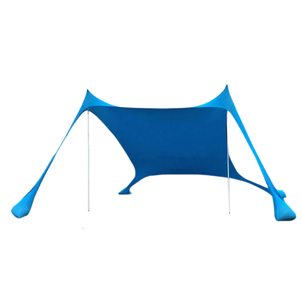 Tente d'ombrage légère pour la plage