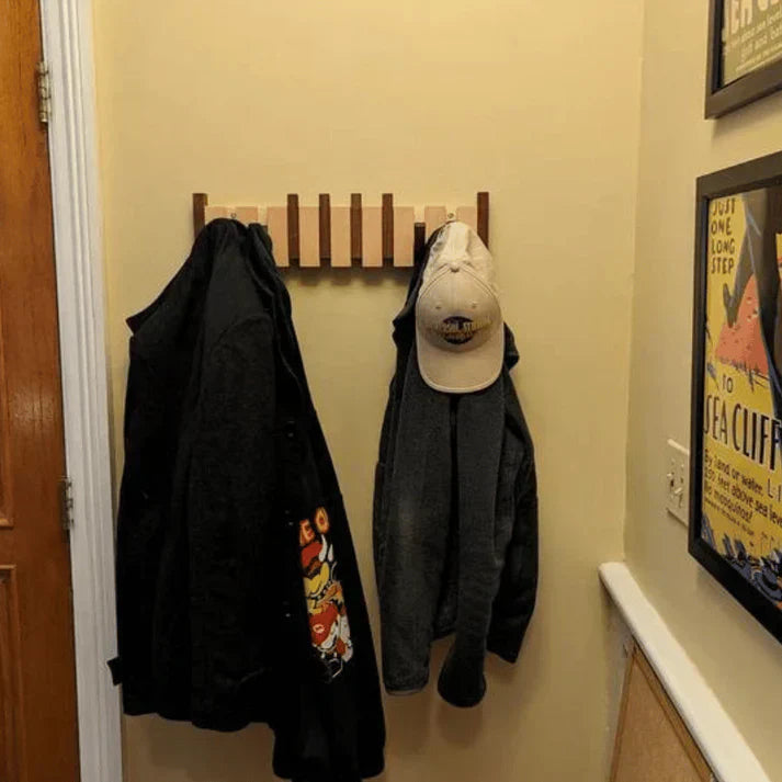Porte-Manteau Mural ArvoWood – Design Élégant & Fonctionnalité Optimale