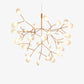 Suspension design moderne LED arbre couleur cuivré ou noir Home