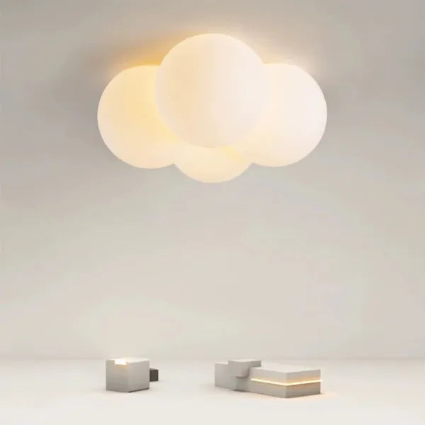 Plafonnier Cloud Moderne - Éclairage LED Design Élégant et Apaisant