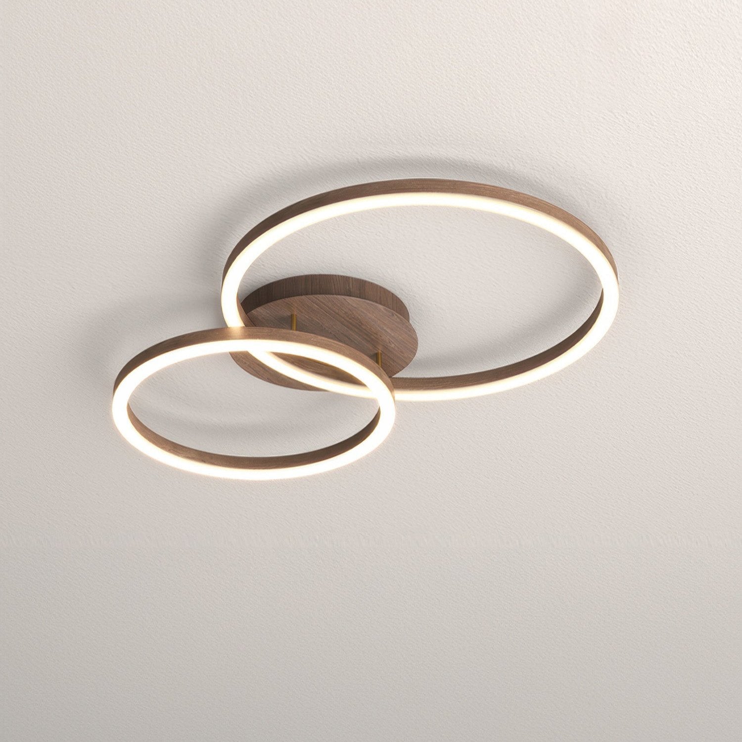Plafonnier Éléphant en Anneau LED - Luminaire Moderne Design Géométrique avec Éclairage Économe en Énergie