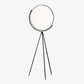 Lampadaire design LED triple pied et lampe ronde Loon