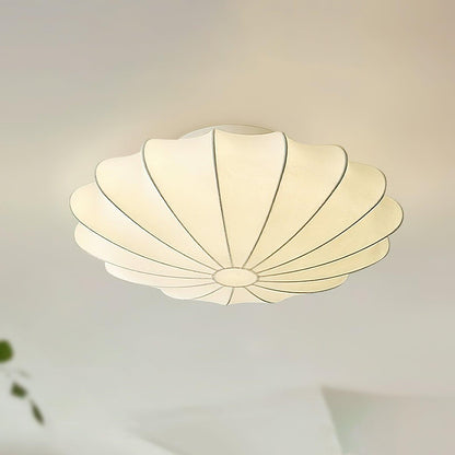 Plafonnier Design Inspiré des Coquillages - Éclairage Moderne en Métal et Polymères