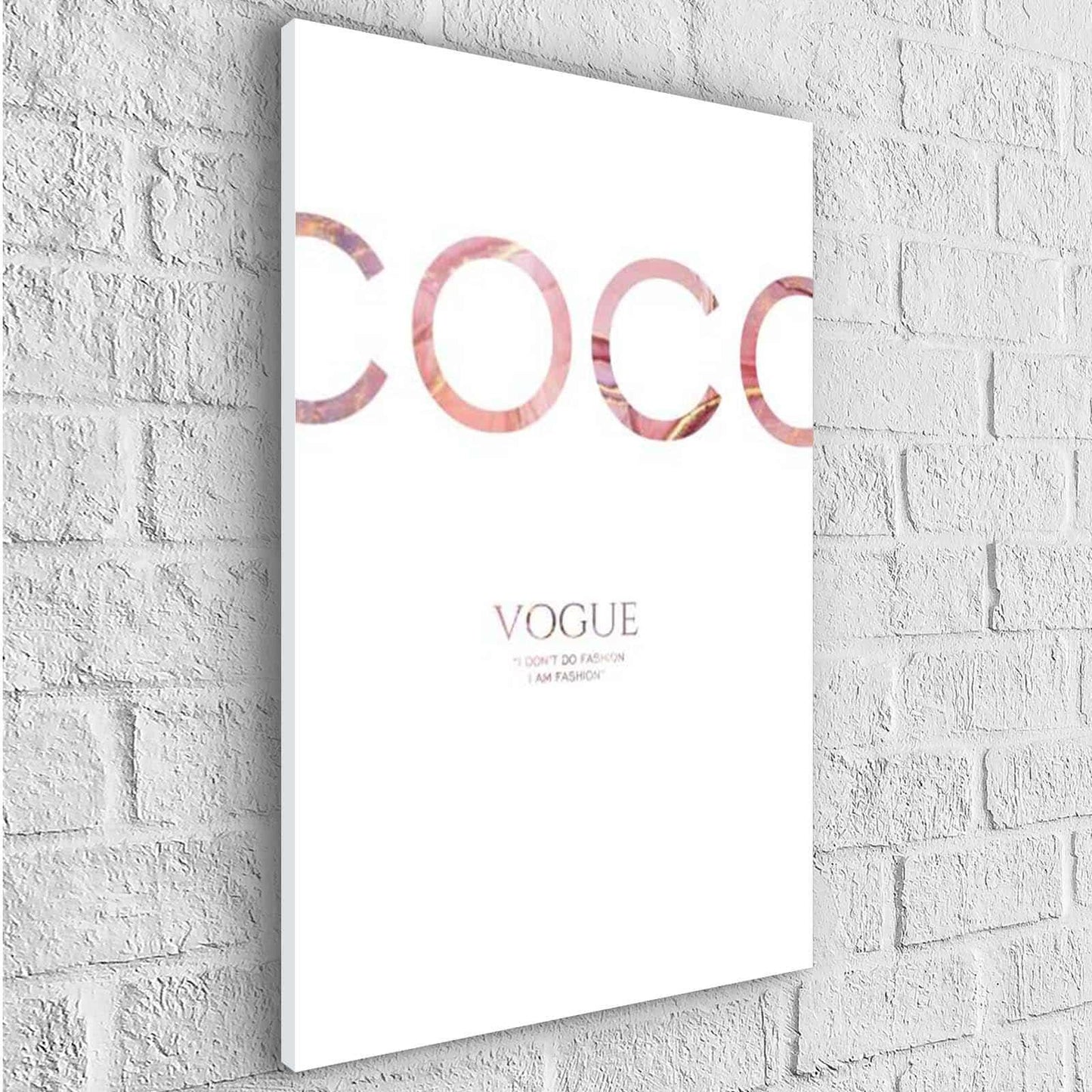 Tableau Fashion Prada et Coco Chanel