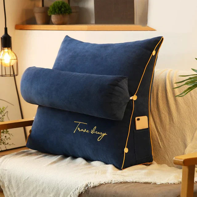 Coussin De Soutien Dorsal En Forme De Coin