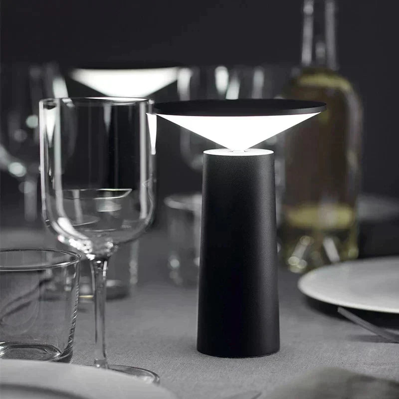 Lampe de Table LED Moderne avec Tête Rotative