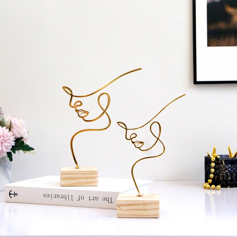 Statue Contemporaine Abstraite