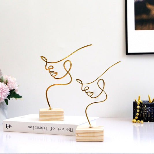 Statue Contemporaine Abstraite