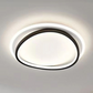 Plafonnier Moderne Noir et Or - Éclairage LED Élégant et Fonctionnel