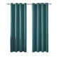 Rideaux bleu vert