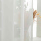 Voilage transparent blanc