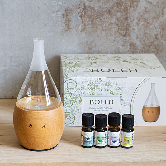 Lot diffuseur Bolea+4 huiles essentielles relaxantes