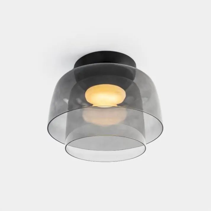 LuxeGlass - Lustre Médiéval de Plafond Luxe