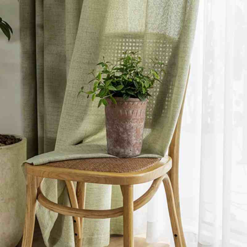Rideaux vert sauge