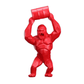 Sculpture Gorille Rouge
