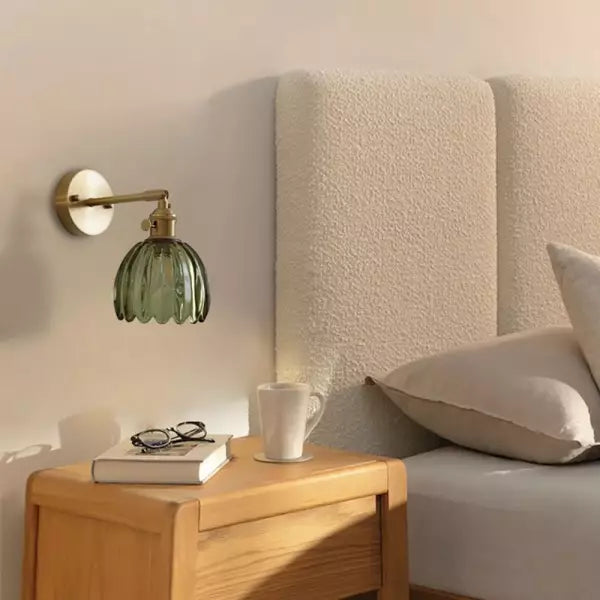 PetalShine - Lampe à Wand rétro en forme de fleur