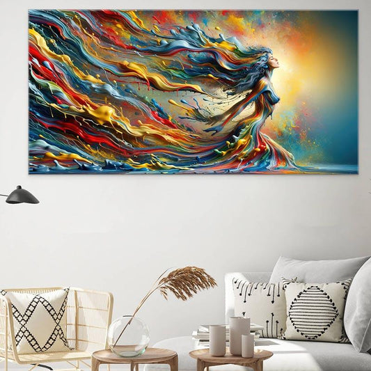 Tableau Moderne La Femme L'éclat