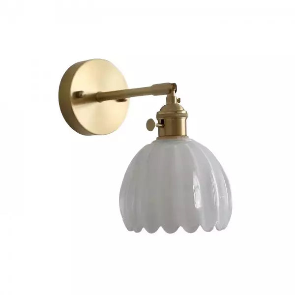 PetalShine - Lampe à Wand rétro en forme de fleur