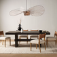 Suspension Élégante Veliova – Design Chapeau de Paille & Éclairage Raffiné