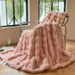 CosyLuxe - Plaid de Luxe en Fourrure Douce